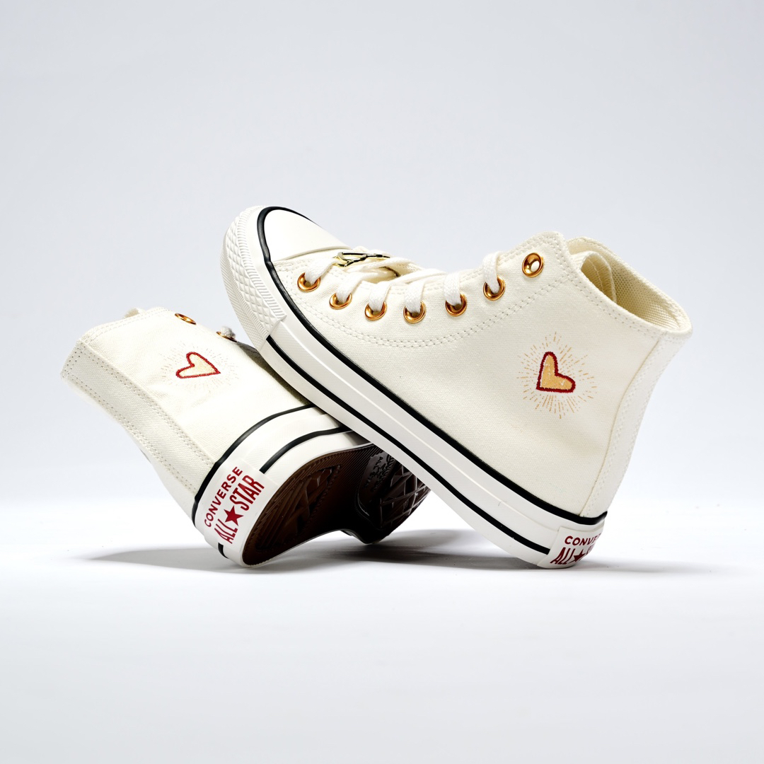 Converse Chuck Taylor All Star Valentine High-Top Sneakers Cream