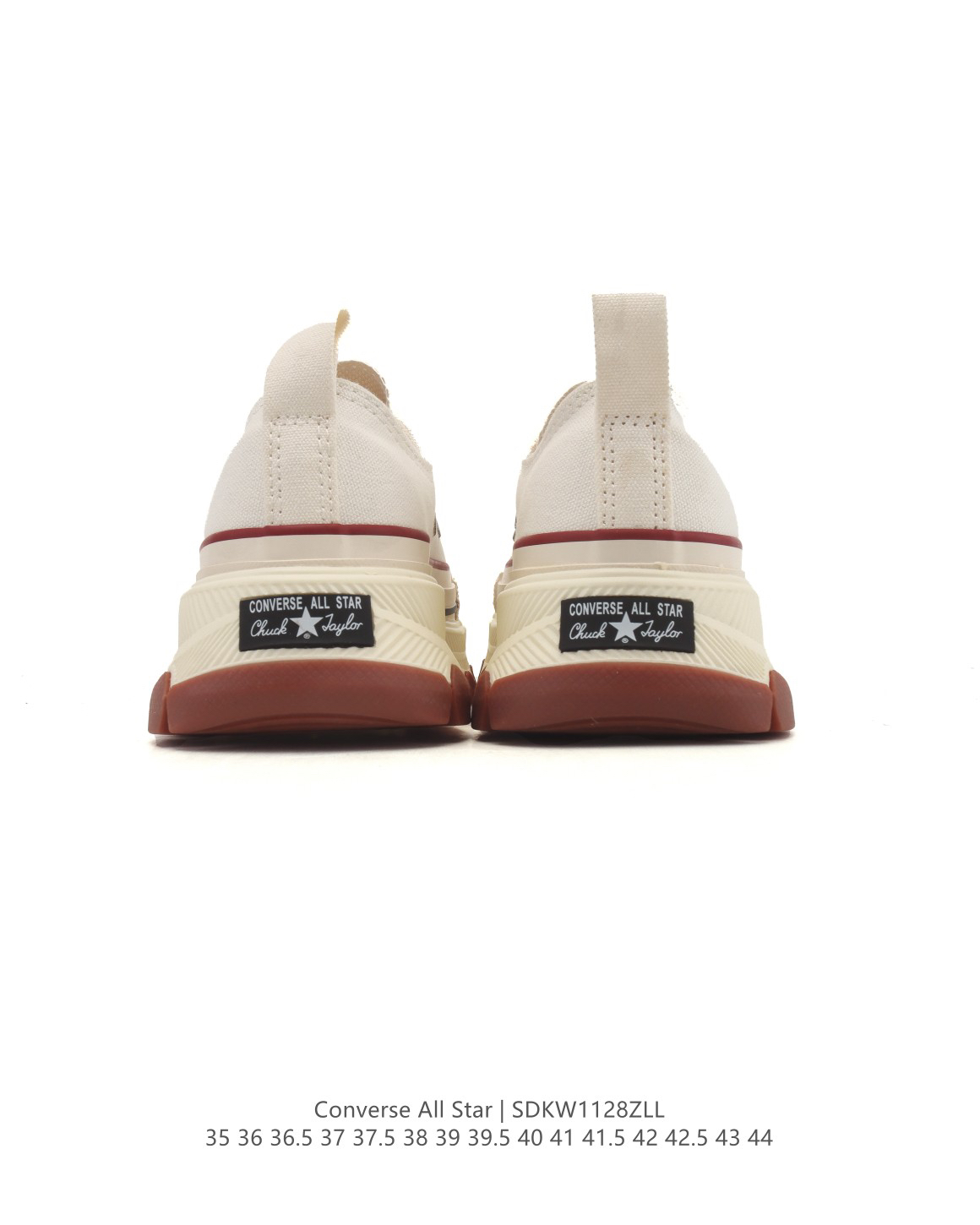 Converse All Star Platform Low-Top Sneakers Beige
