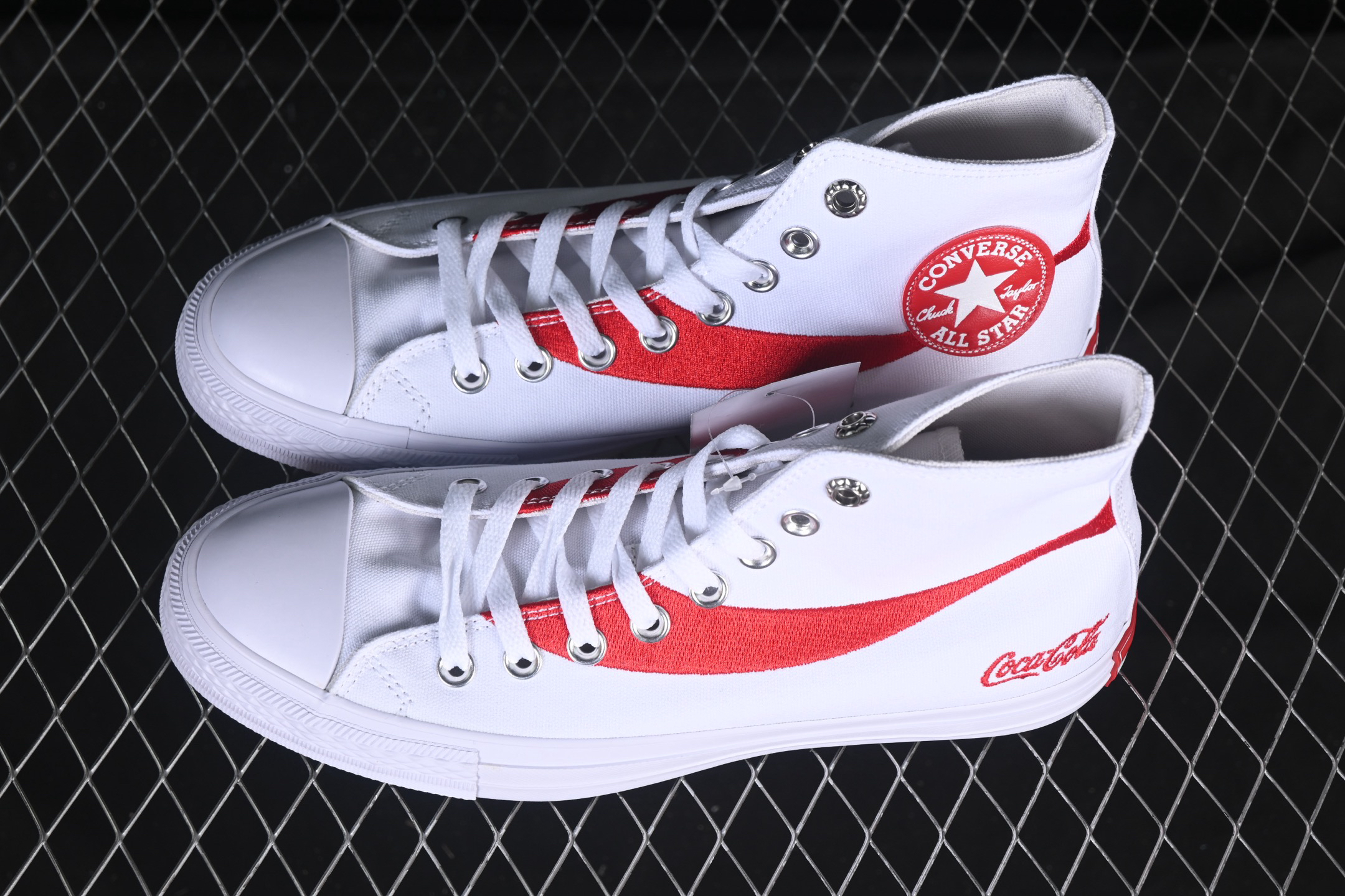 Converse Chuck 70 Hi Coca-Cola Collab Sneakers White/Red