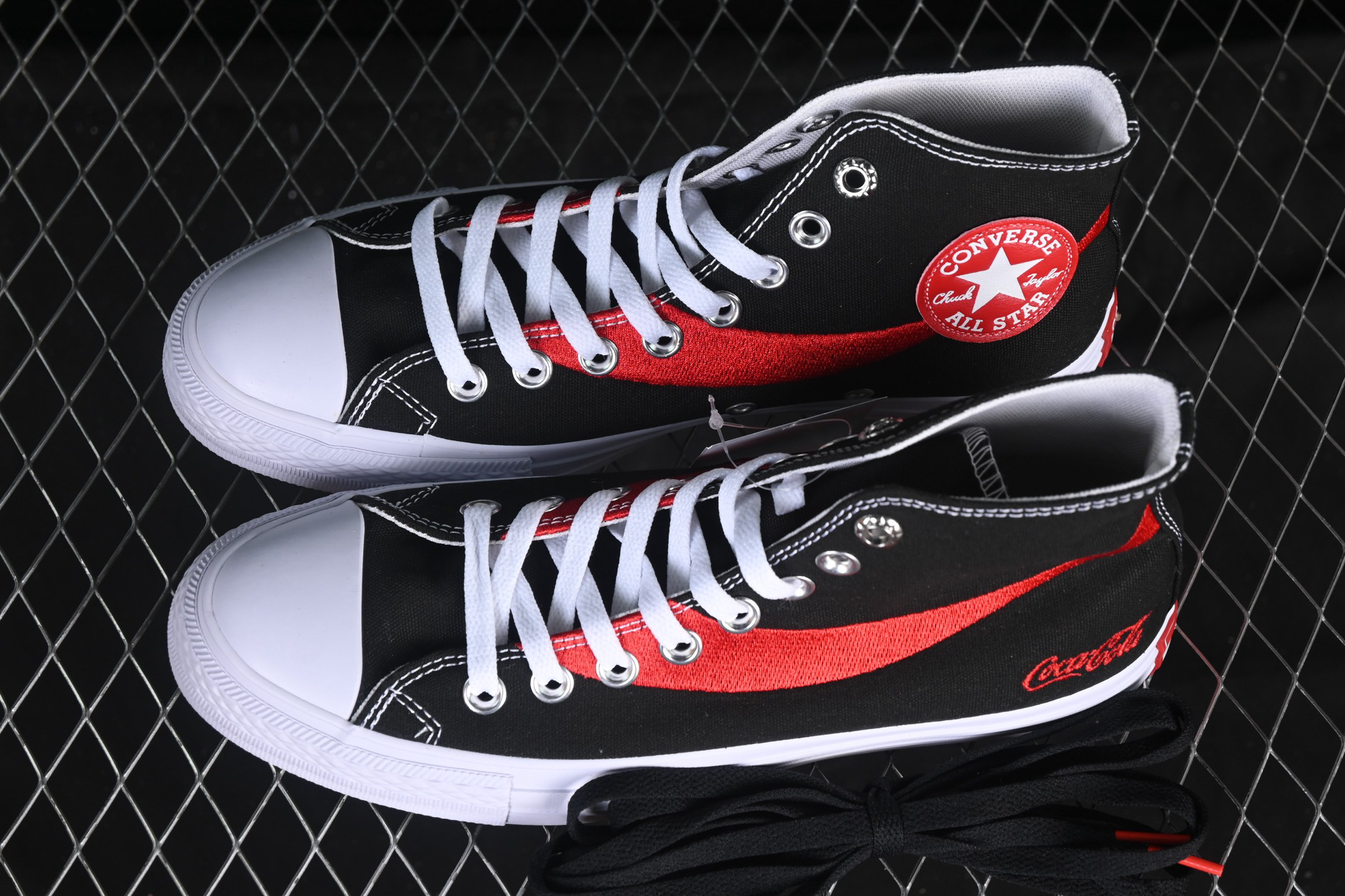 Converse x Coca-Cola Chuck 70 High Top Sneakers Black/Red/White