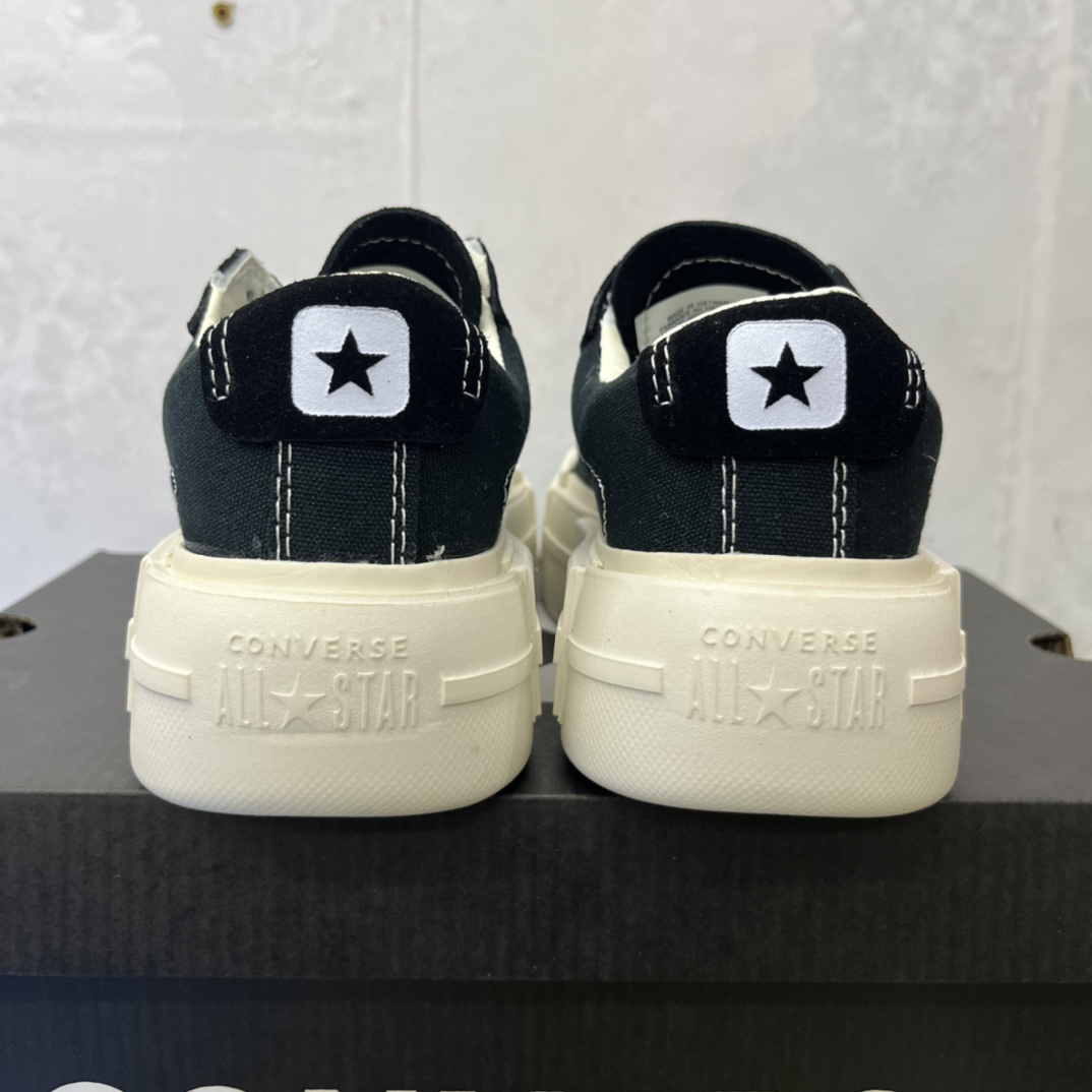 Converse All Star Deconstructed Platform Sneakers Black
