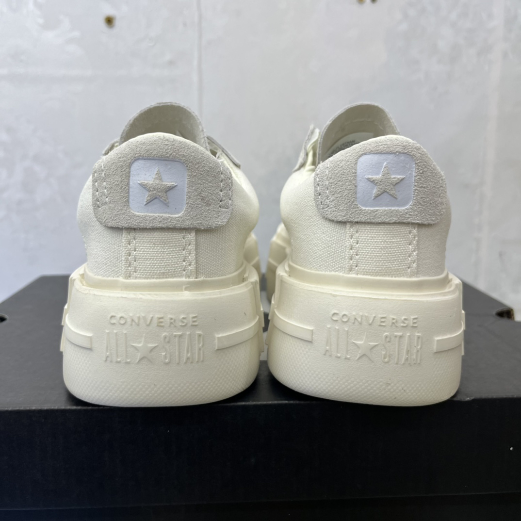 Converse All Star Deconstructed Platform Sneakers White