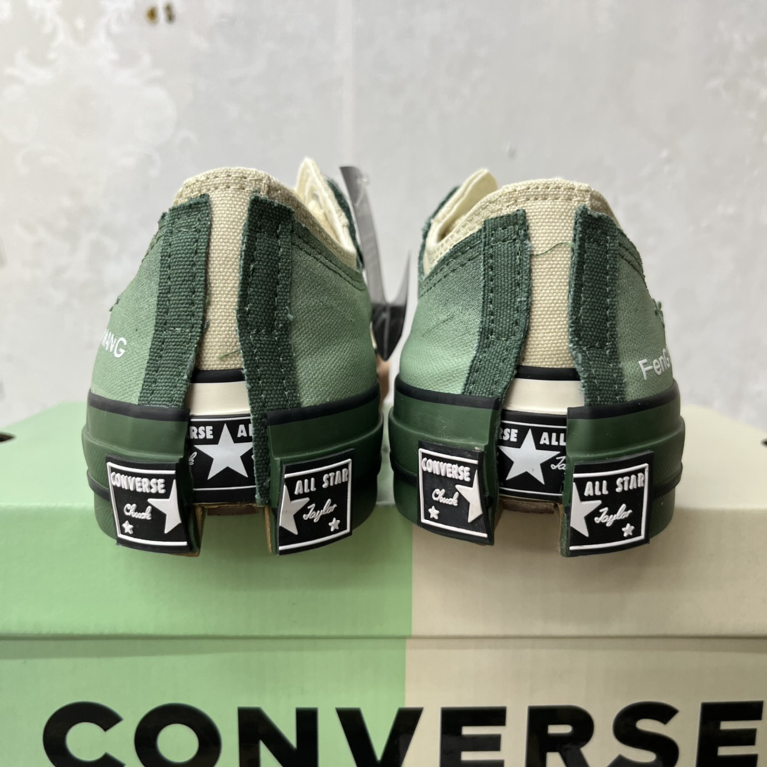 Converse x Feng Chen Wang 2-in-1 Chuck 70 Sneakers Green