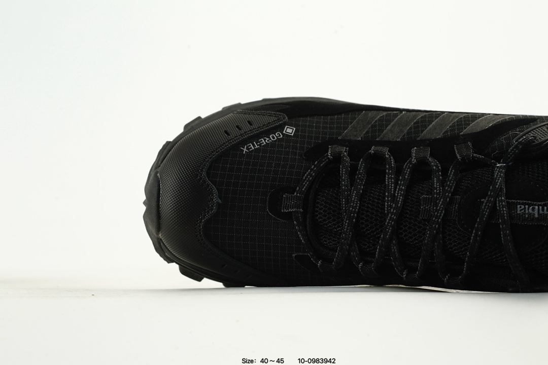 Columbia Gore-Tex Vibram Hiking Trail Shoes Black