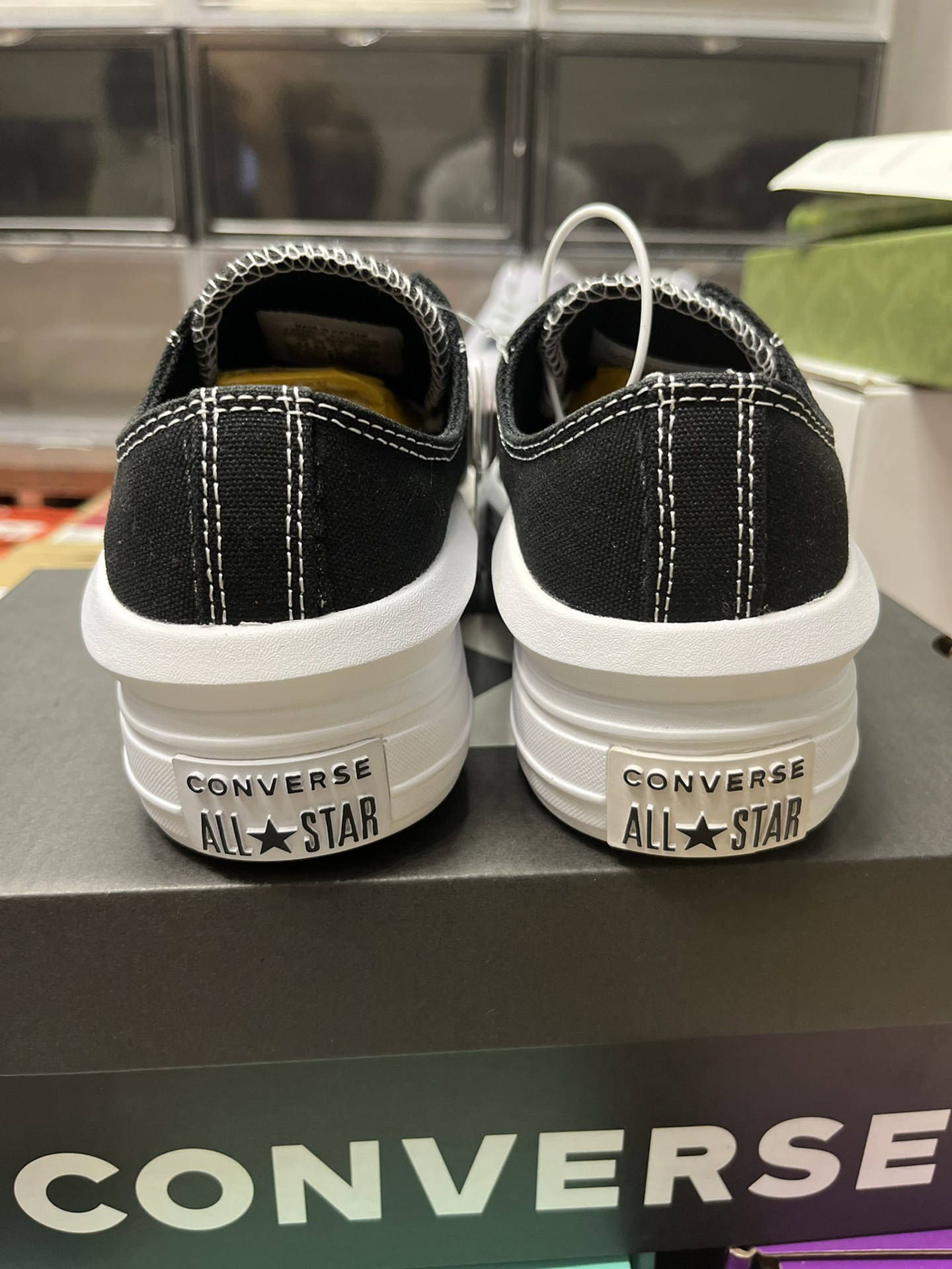 Converse Chuck Taylor All Star Move Platform Low Black