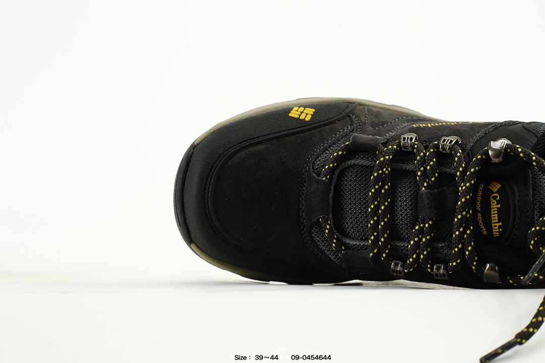 Columbia Men's Trail Hiking Shoes Black Yellow