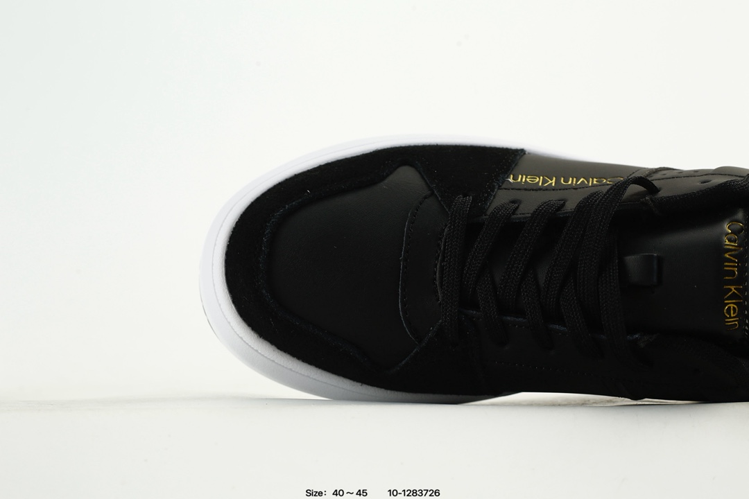 Calvin Klein Jeans Low-Top Platform Sneakers Black/White