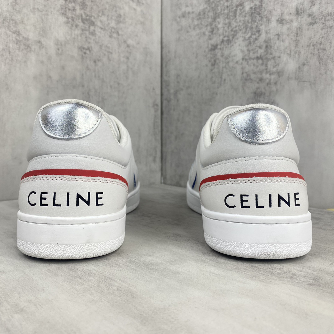 Celine CT-10 Low Sneakers White