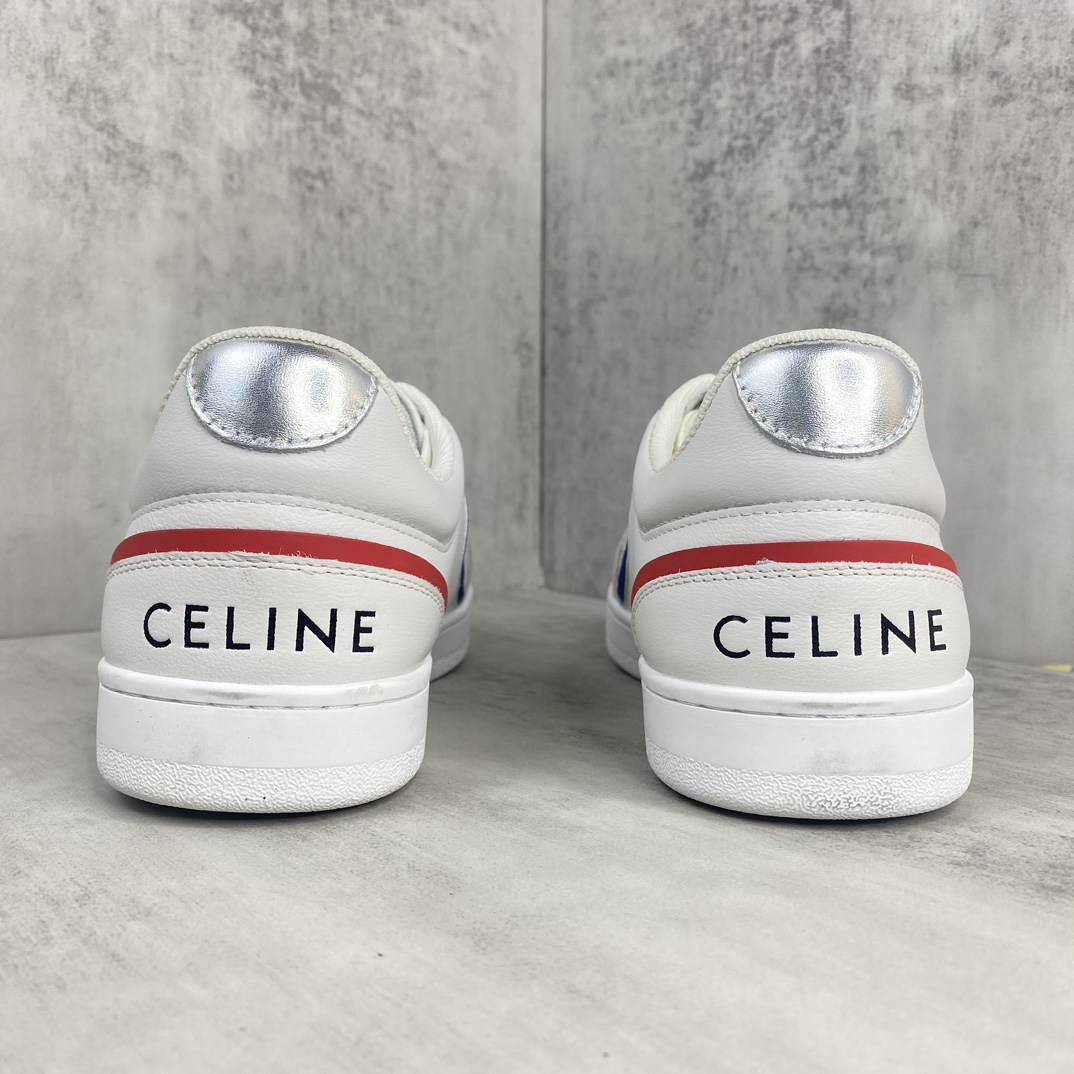 Celine CT-10 Low Sneakers White