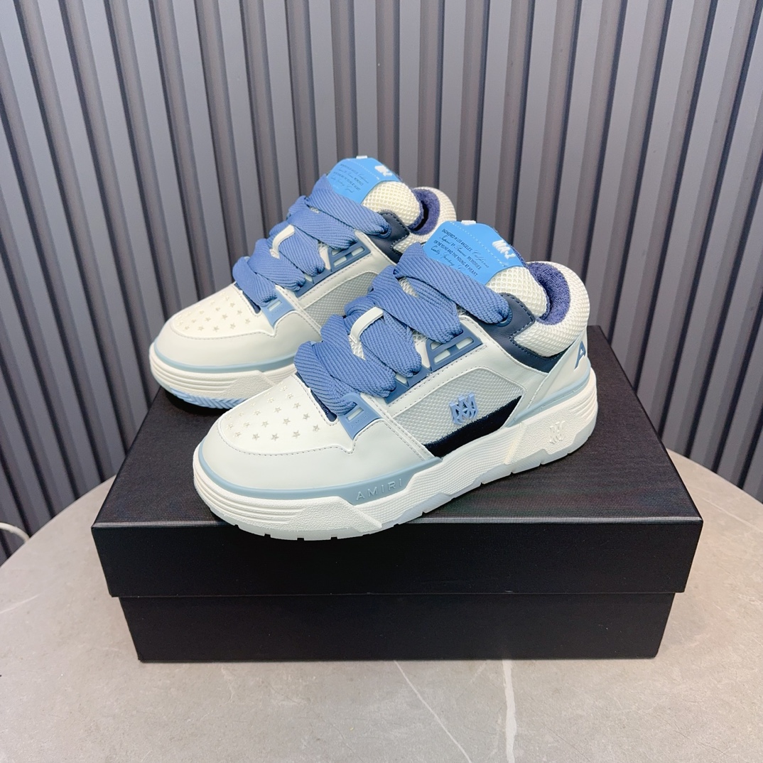 AMIRI Low-Top Sneakers Blue/White