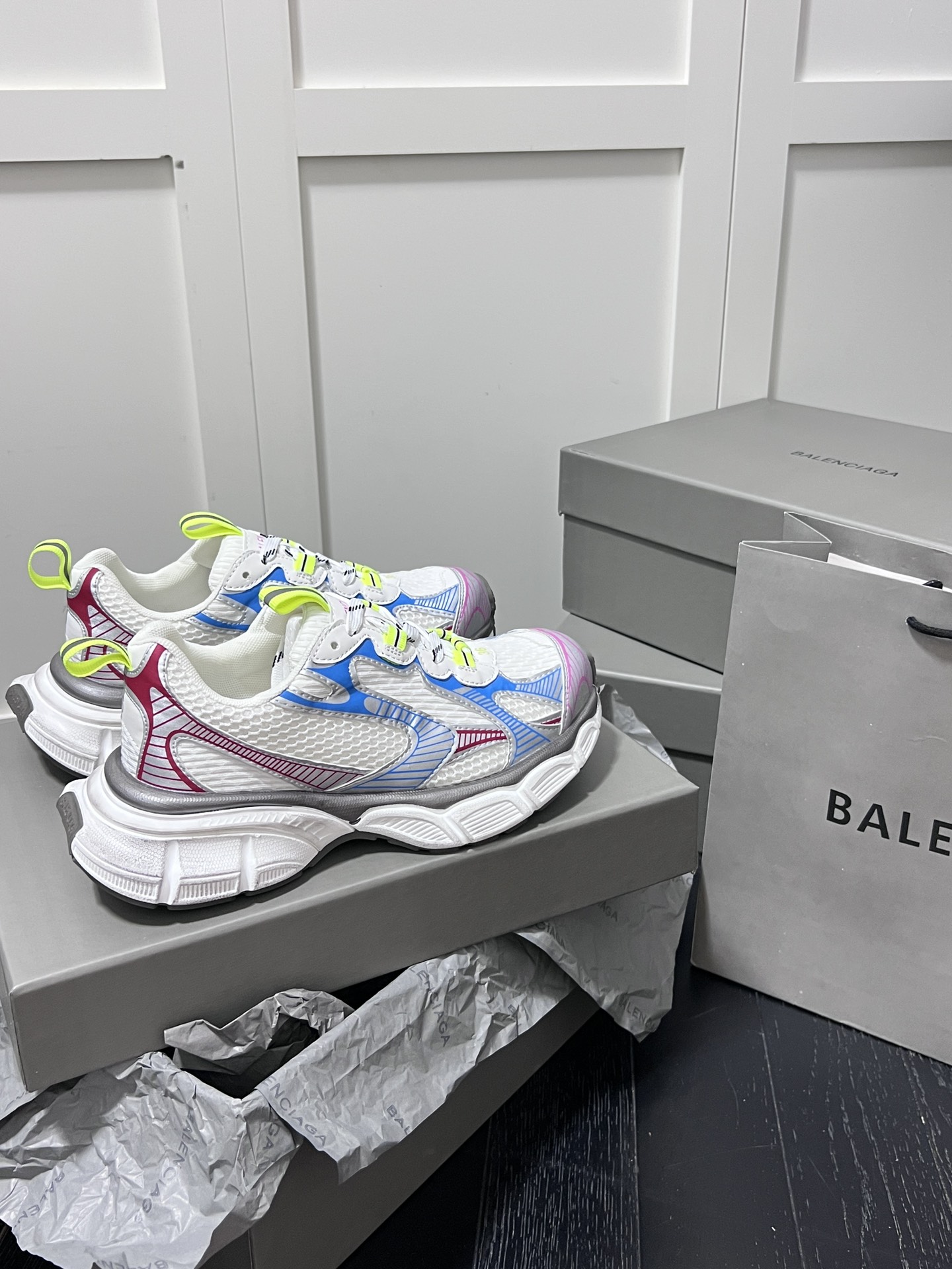 Balenciaga Triple S Dad Sneakers Multi