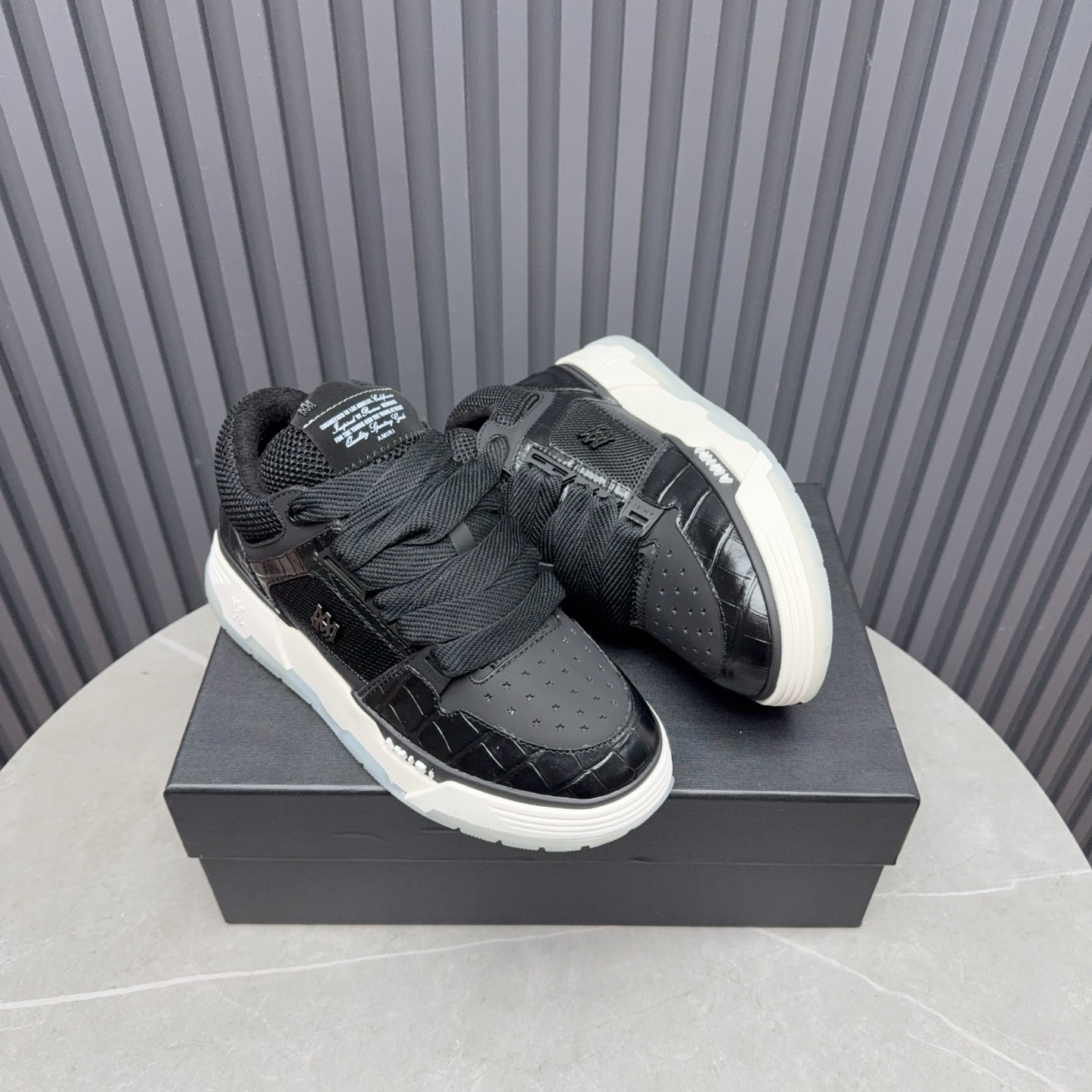 Amiri Low-Top Sneakers Black