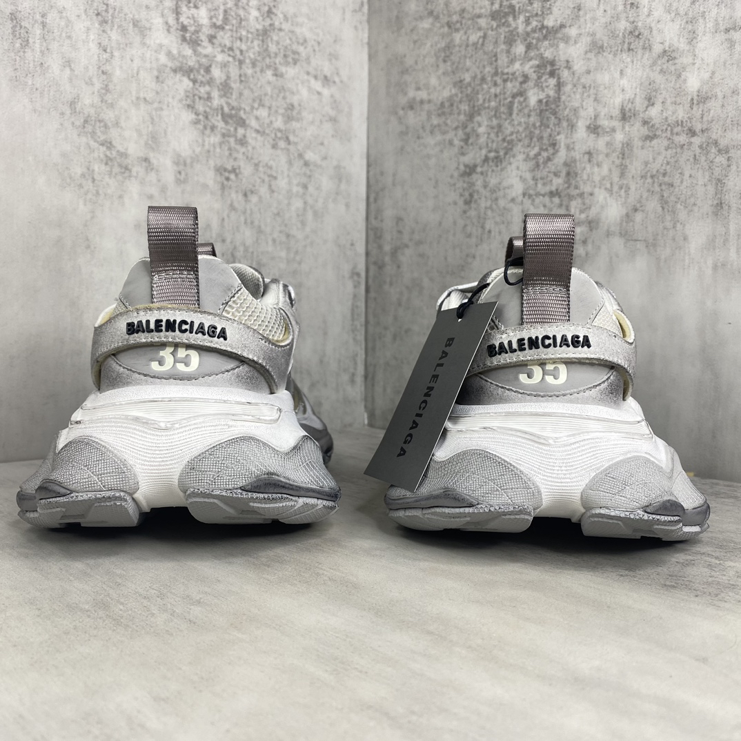 Balenciaga Cargo Runner Sneakers Gray