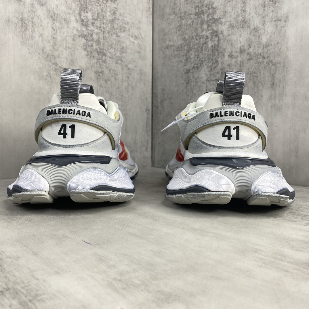 Balenciaga Cargo Sneaker White Red