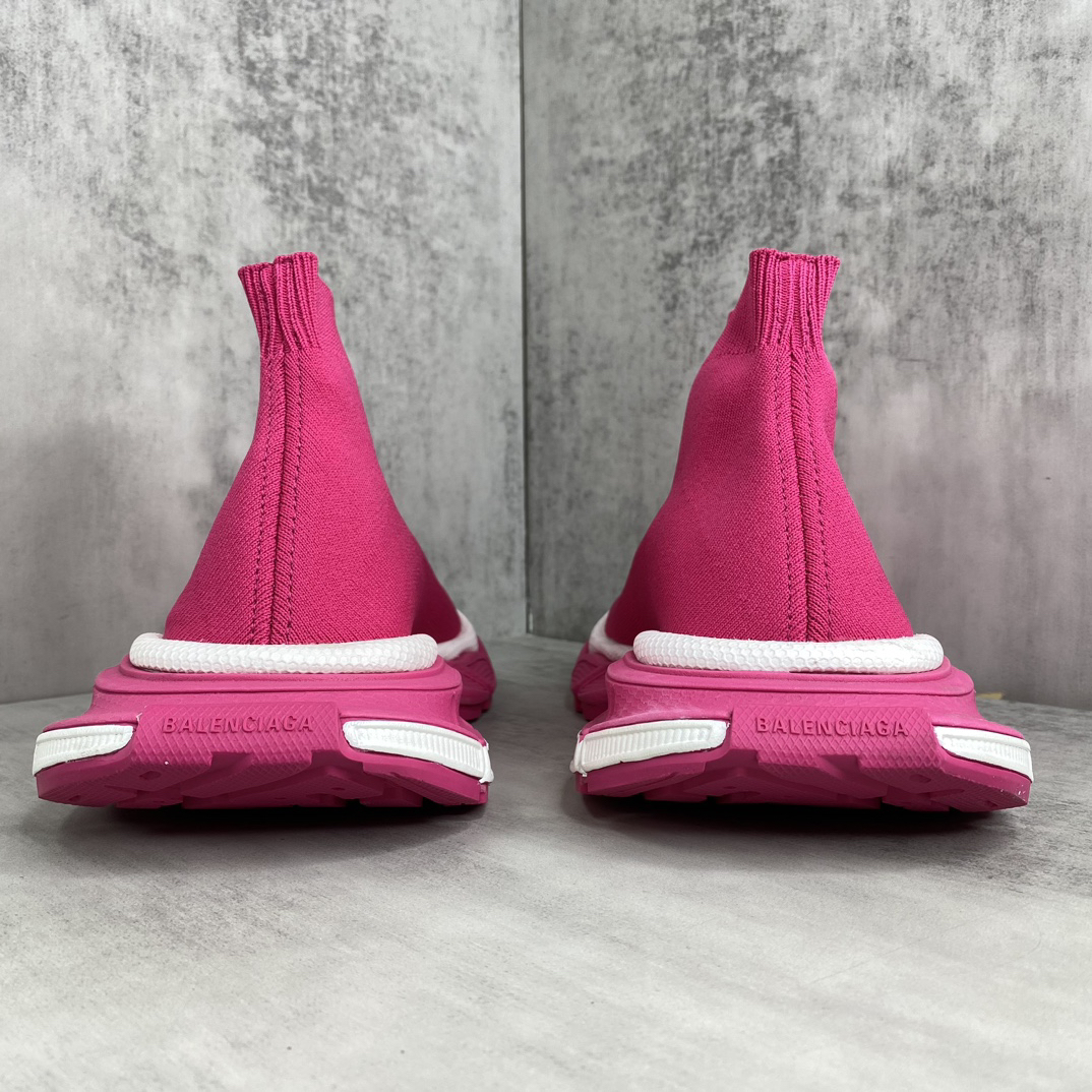 Balenciaga Speed Sock Sneakers Pink