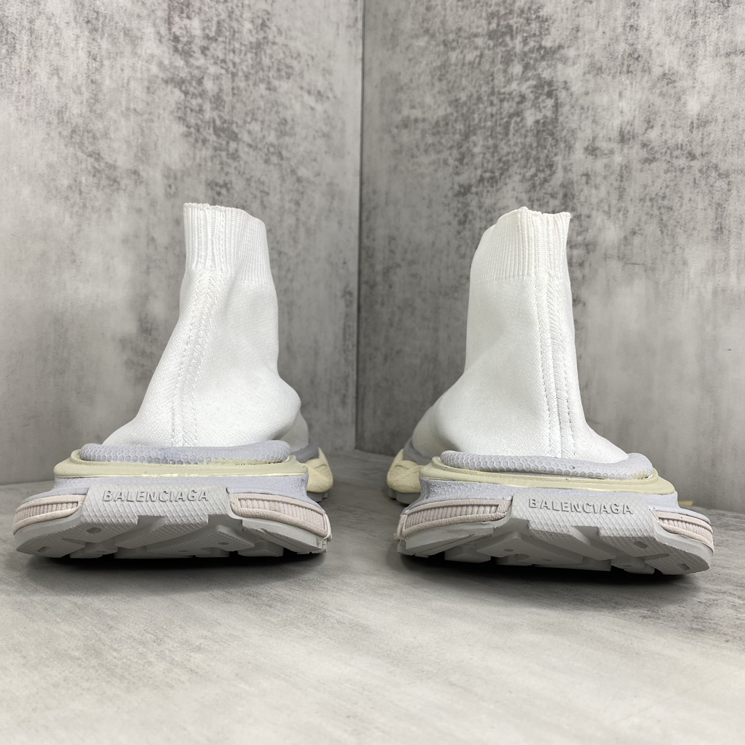 Balenciaga 3XL Sock Sneakers White