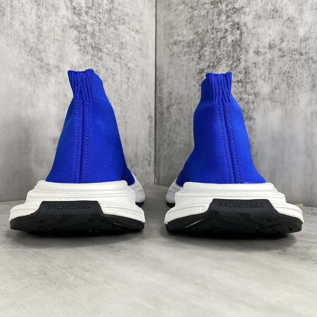Balenciaga Speed Sock Sneakers Blue