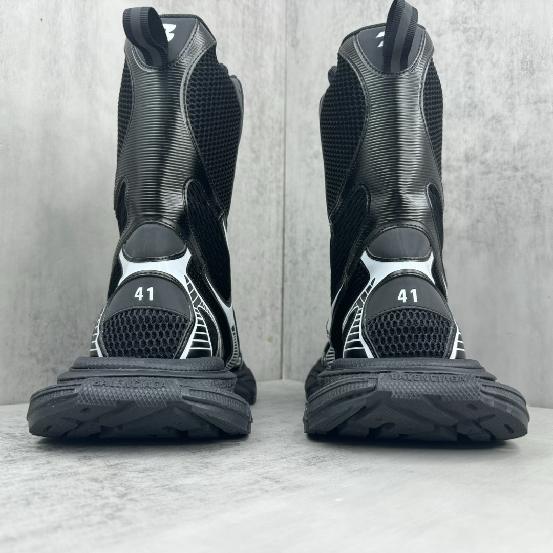 Balenciaga 5XL High-Top Sneakers Black/White
