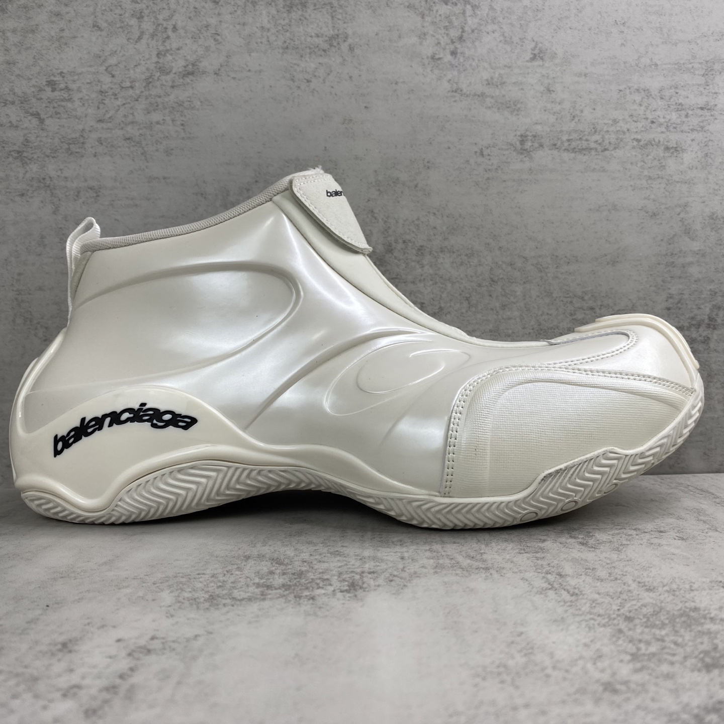 Balenciaga Zip Basketball Shoes White