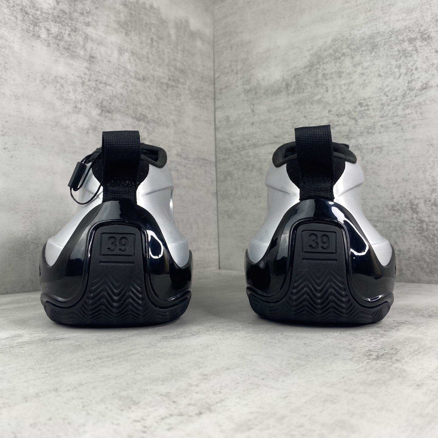 Balenciaga Zip Basketball Shoes Silver