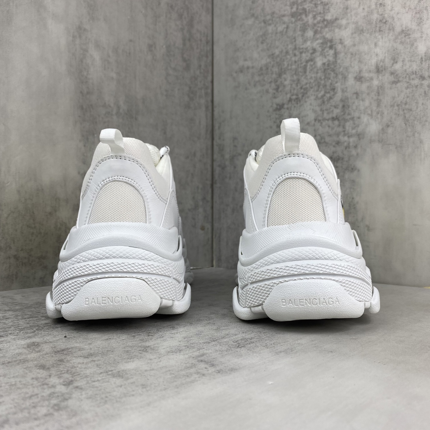 Balenciaga Triple S Dad Sneakers White/Yellow