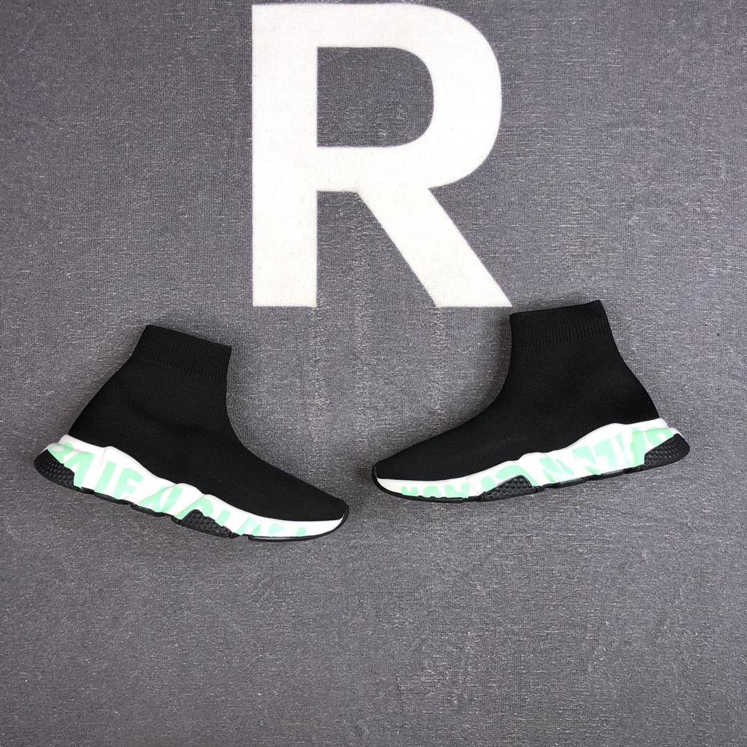 Balenciaga Speed Sock Sneakers Black