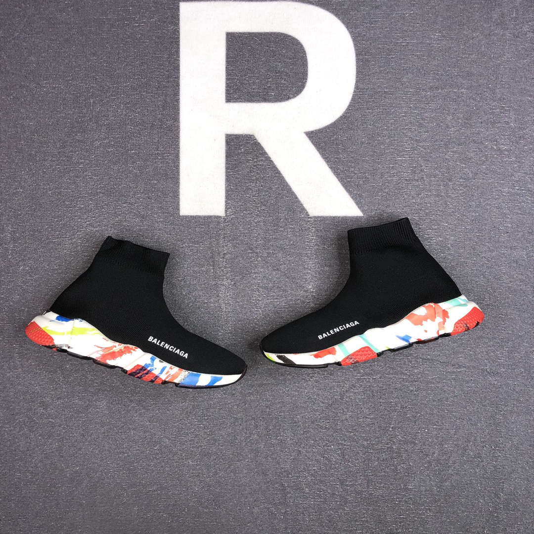 Balenciaga Speed Sock Sneakers Multi-Color