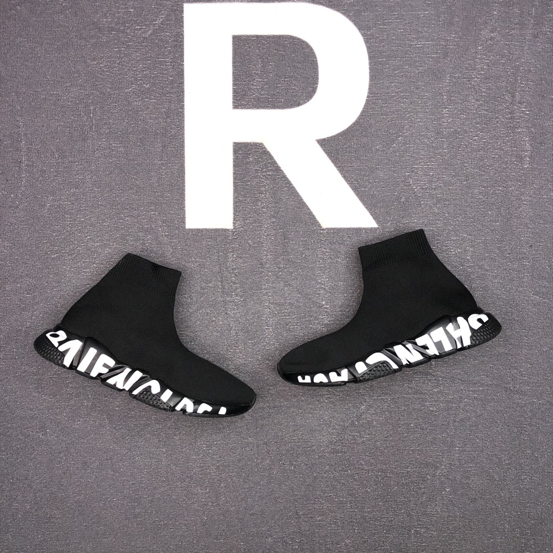 Balenciaga Speed Sock Sneakers Black