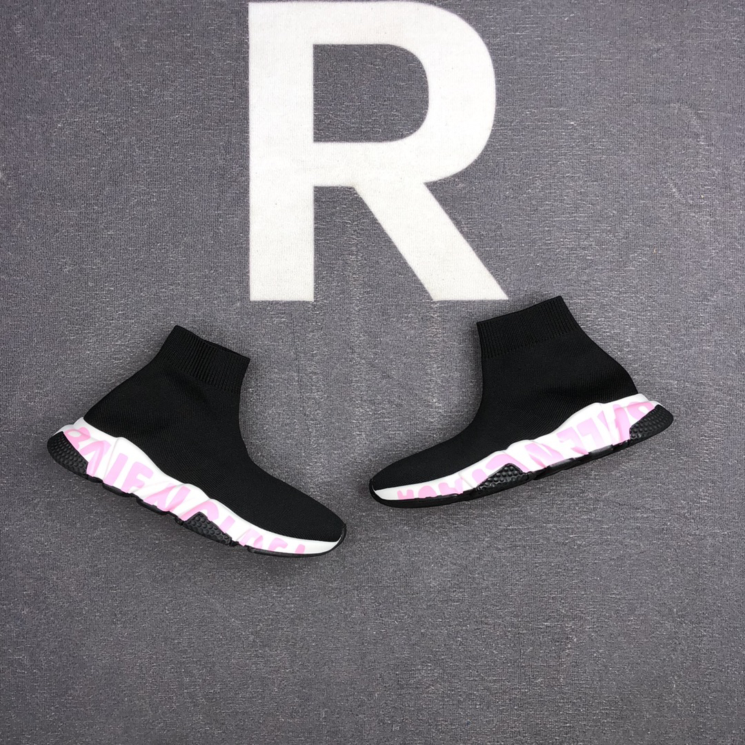 Balenciaga Speed Sock Sneakers Black
