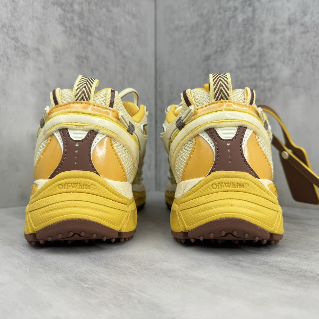 Off-White Co Virgil Abloh Sneakers Yellow