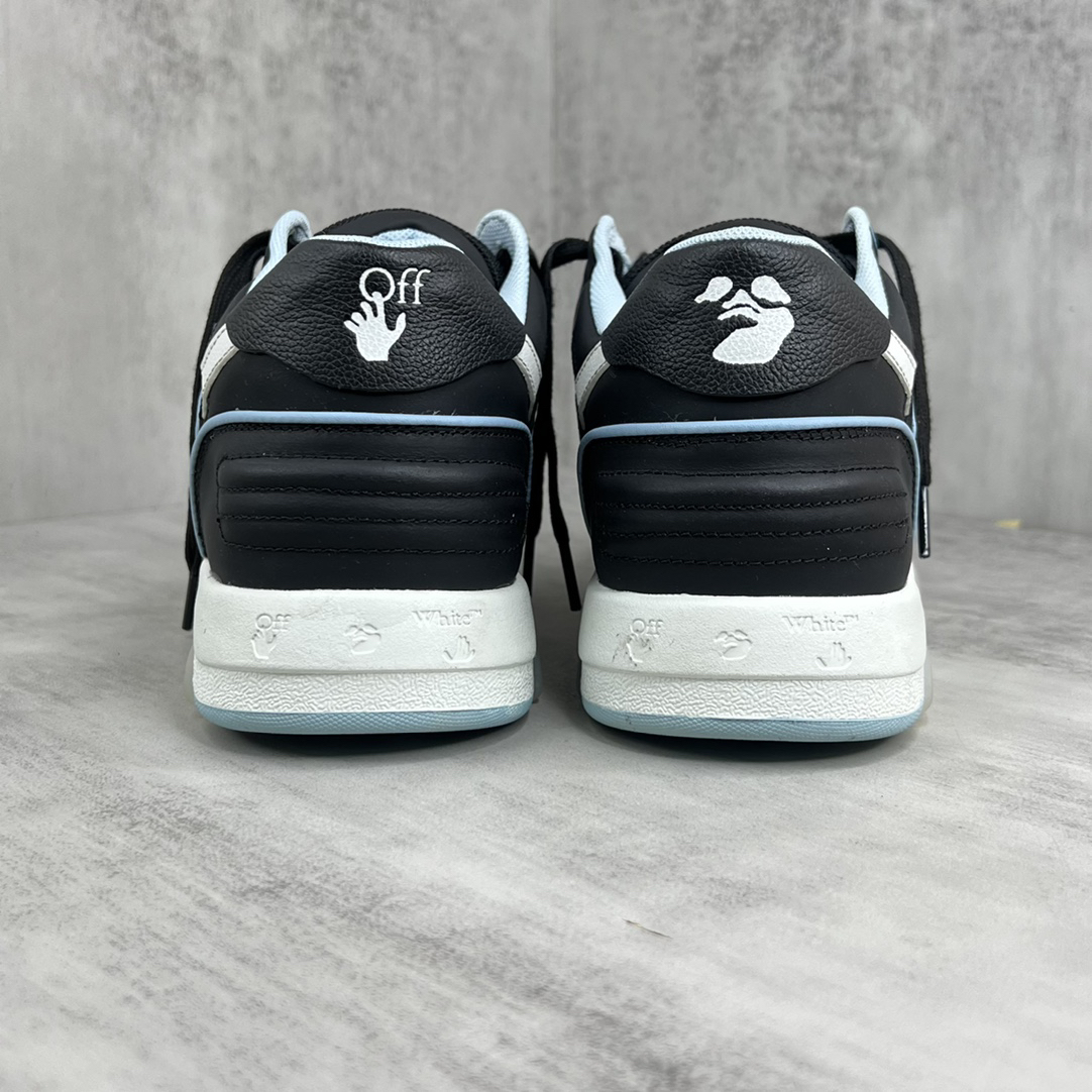 Off-White Low-Top Sneakers Black/Blue