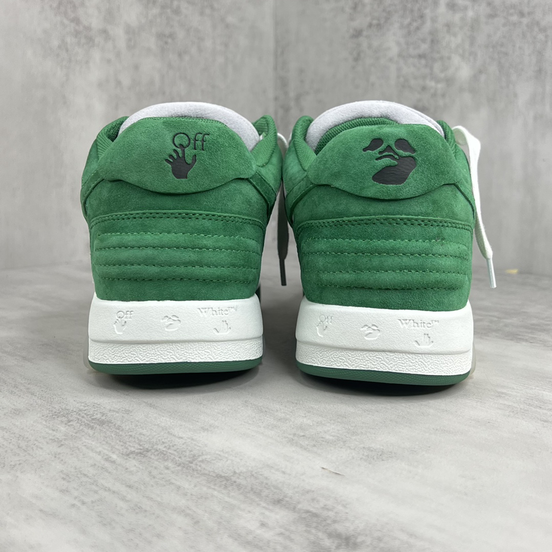 Off-White Low-Top Sneakers Green