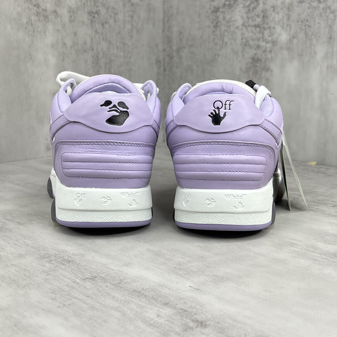 Off-White Low-Top Sneakers Purple