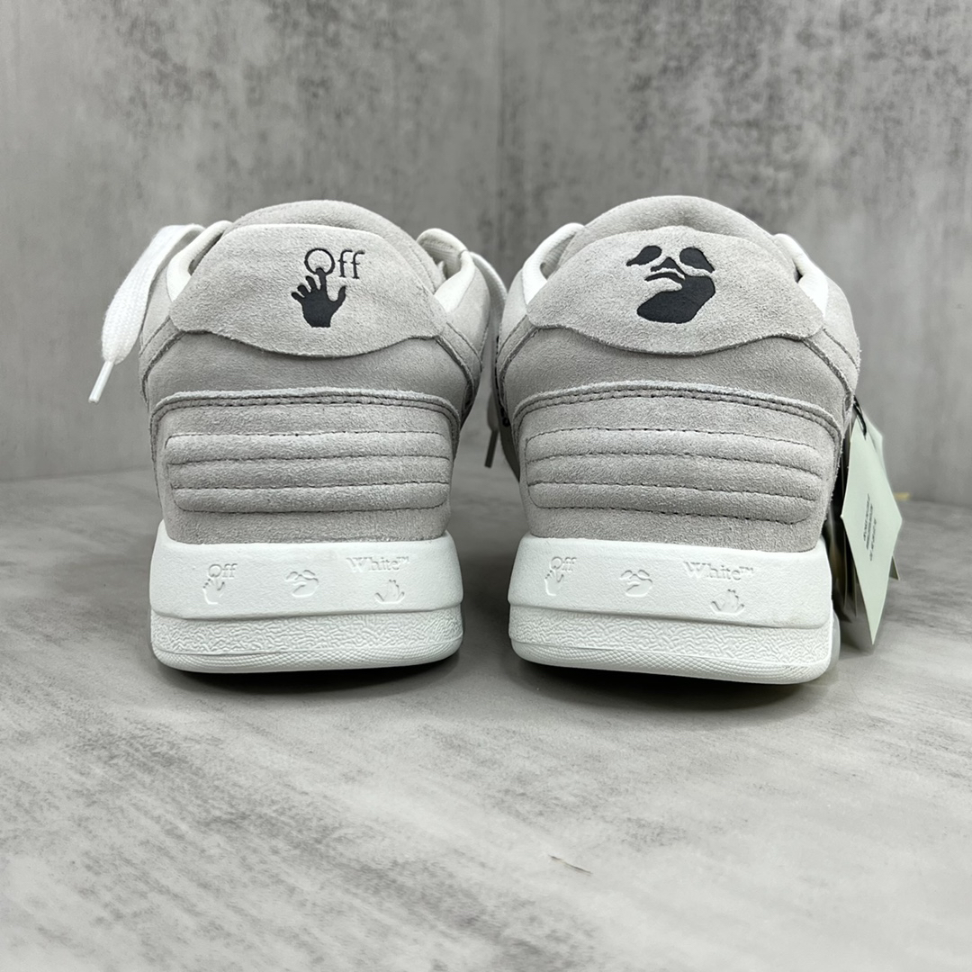 Off-White Low-Top Sneakers Gray