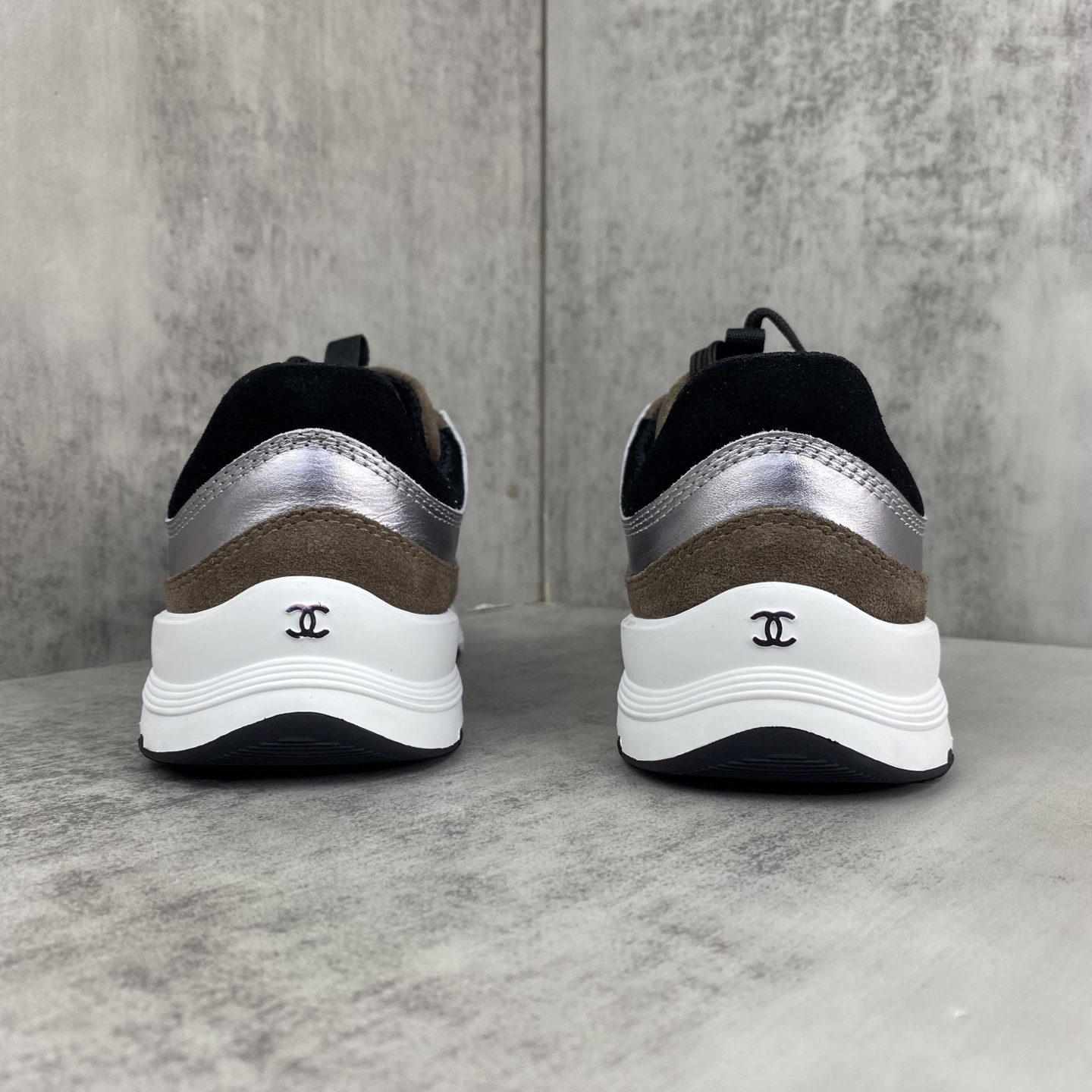 Chanel Sport Sneakers Silver