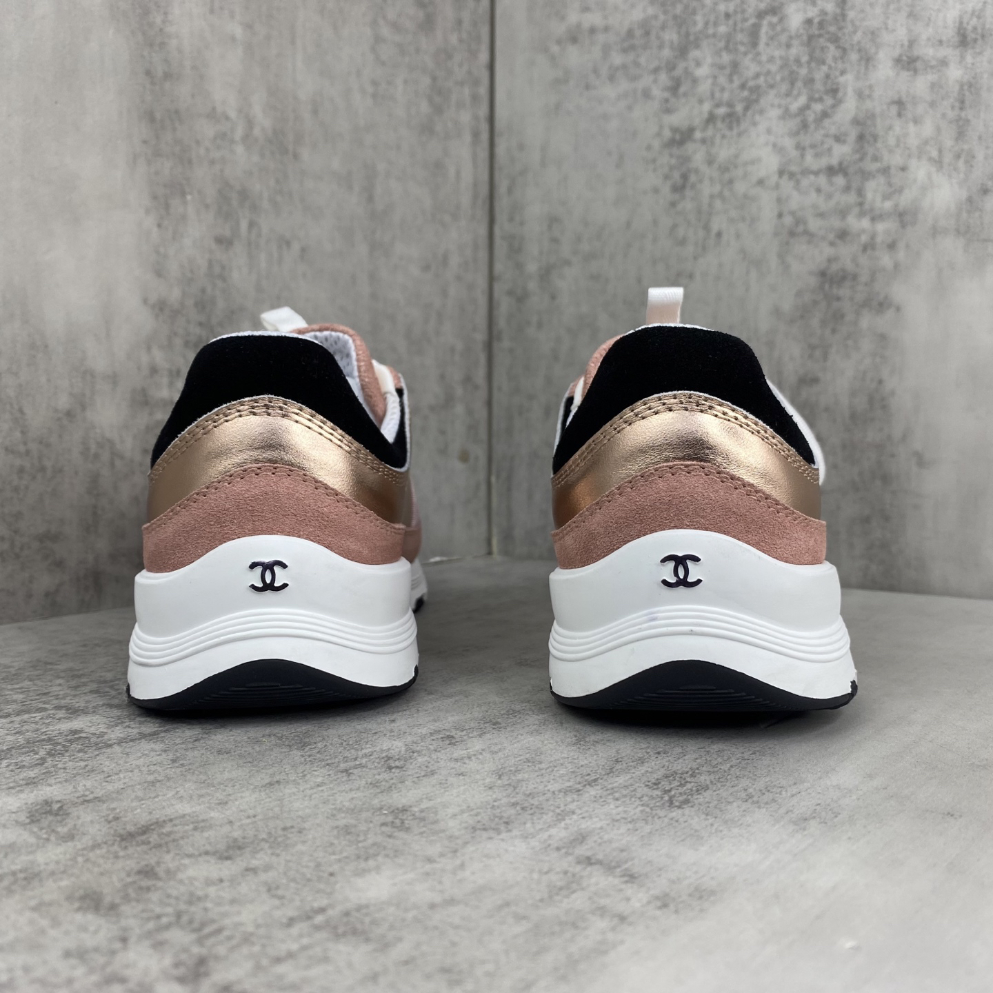 Chanel Sport Sneakers Rose Gold/Pink