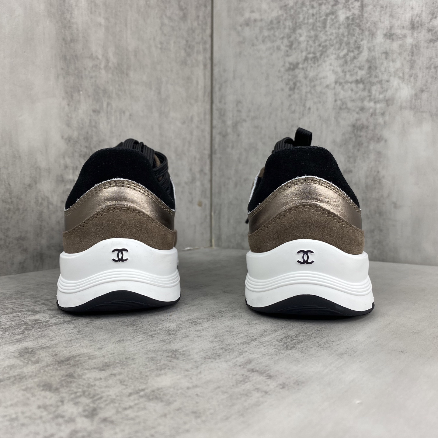 Chanel Chunky Sneakers Bronze