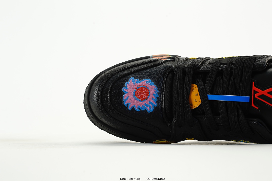 Louis Vuitton Trainer Low Sneaker Black
