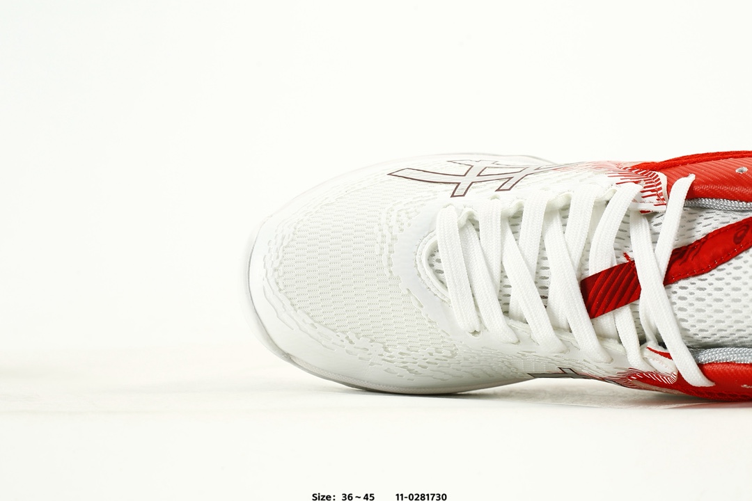 Asics V-SWIFT FF MT 4 Volleyball Shoes White/Red