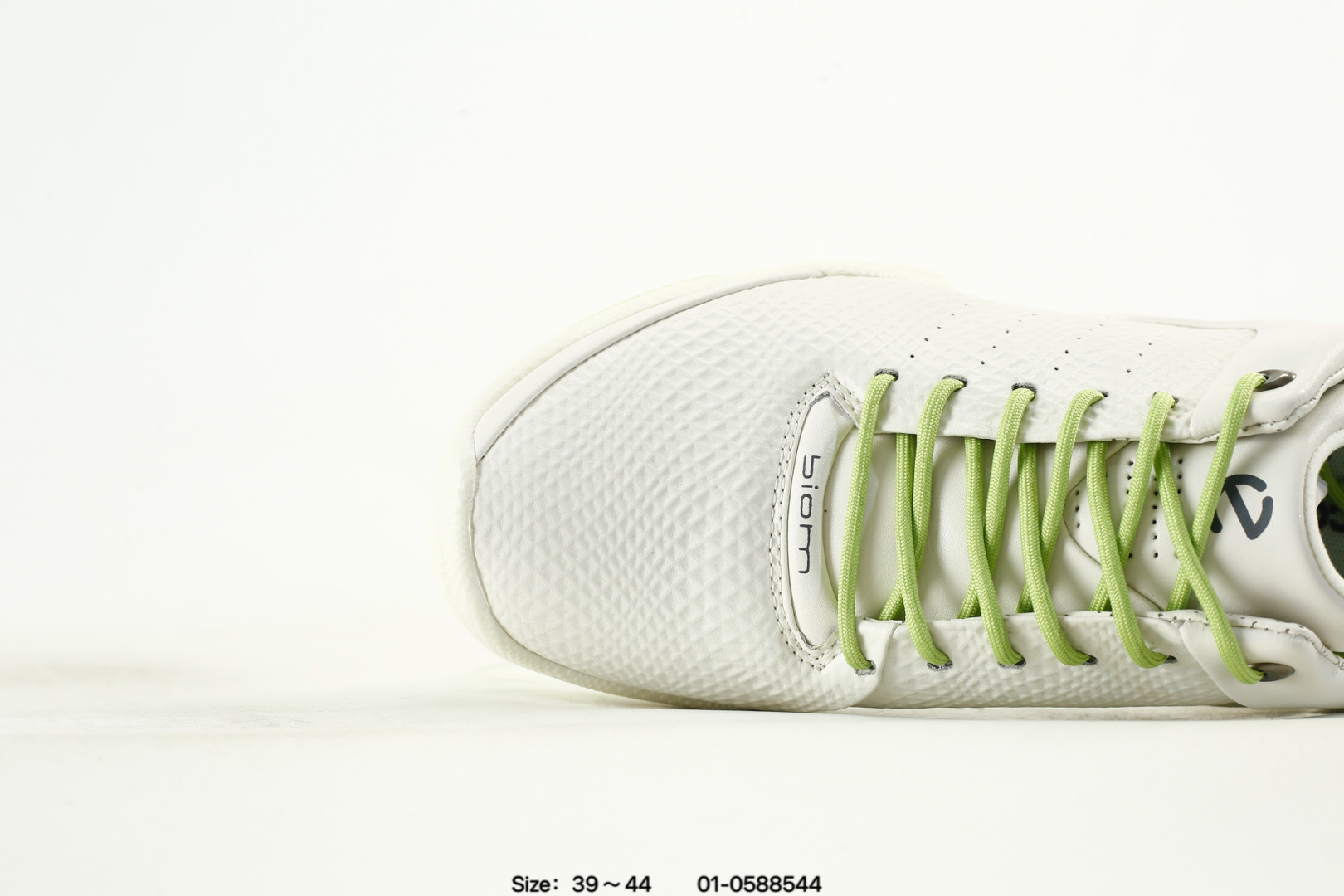 ECCO Biom Leather Sneakers White/Green