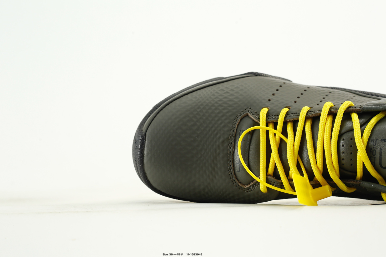 ECCO Biom Leather Sneakers Gray/Yellow