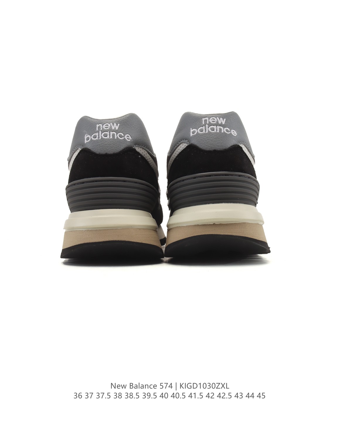 New Balance 574 Retro Sneakers Black/Gray