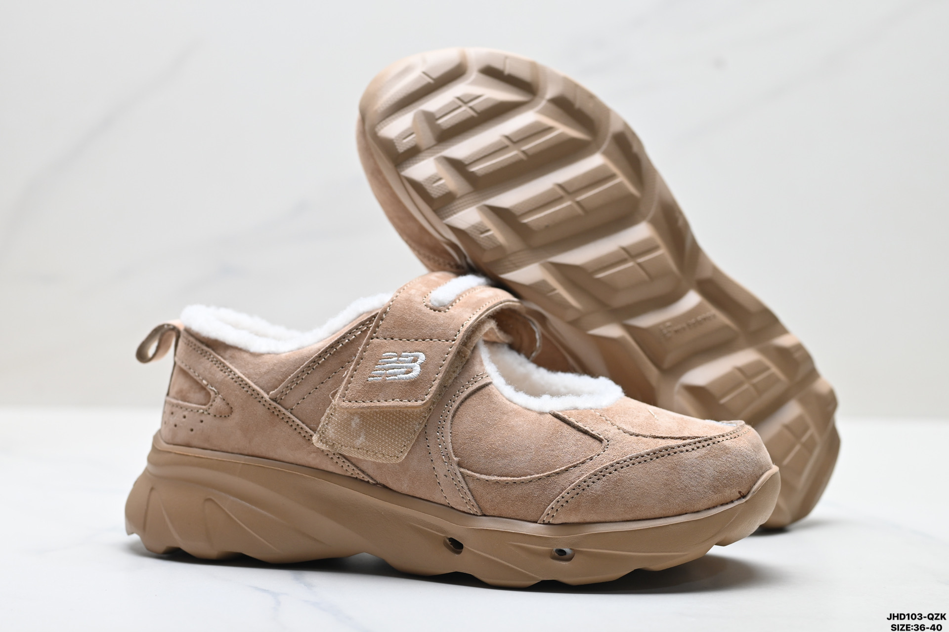 New Balance Platform Mary Jane Taupe
