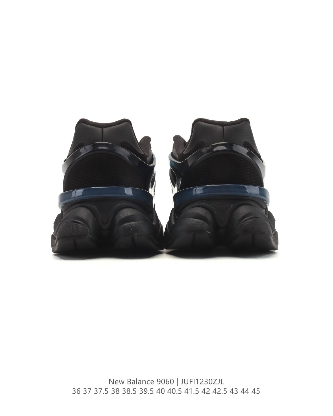 New Balance 9060 Chunky Sneakers Black/Blue