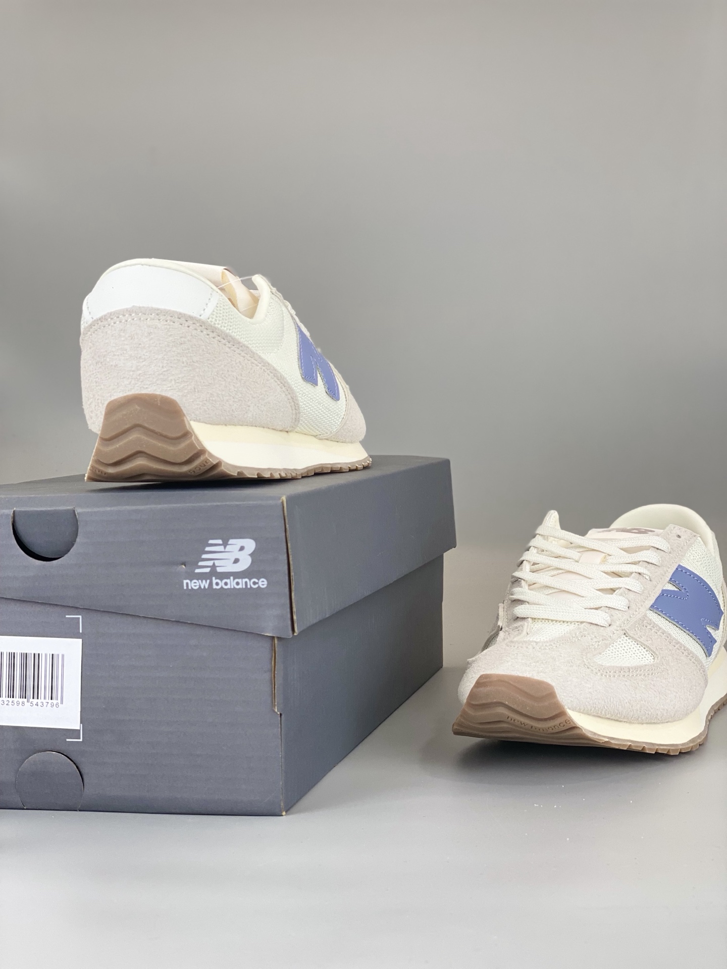 New Balance 471 Low-Top Sneakers White/Grey/Blue