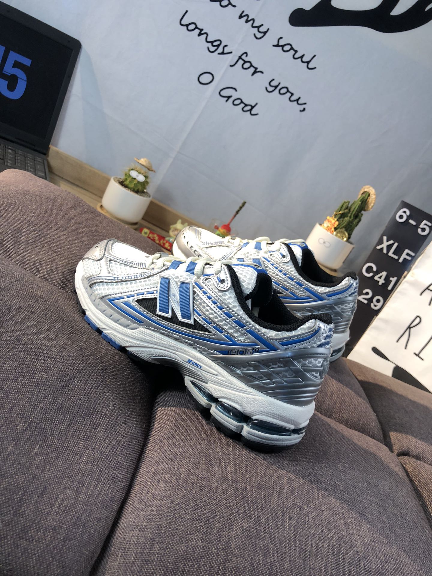 New Balance 1906R Retro Runner Silver Blue