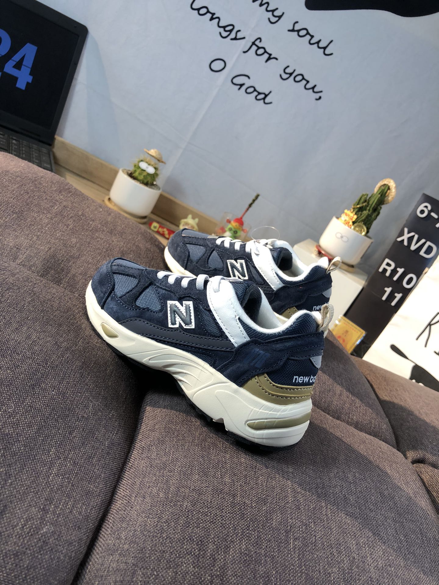 New Balance 878 Kids Sneakers Navy