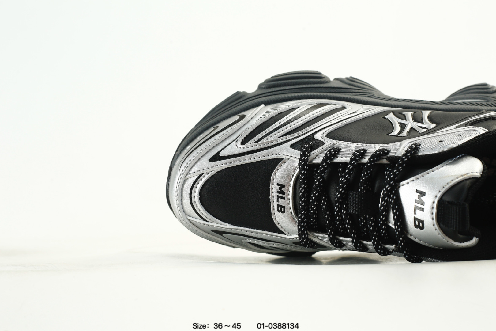 MLB Winner Chunky Dad Sneakers Black/Silver