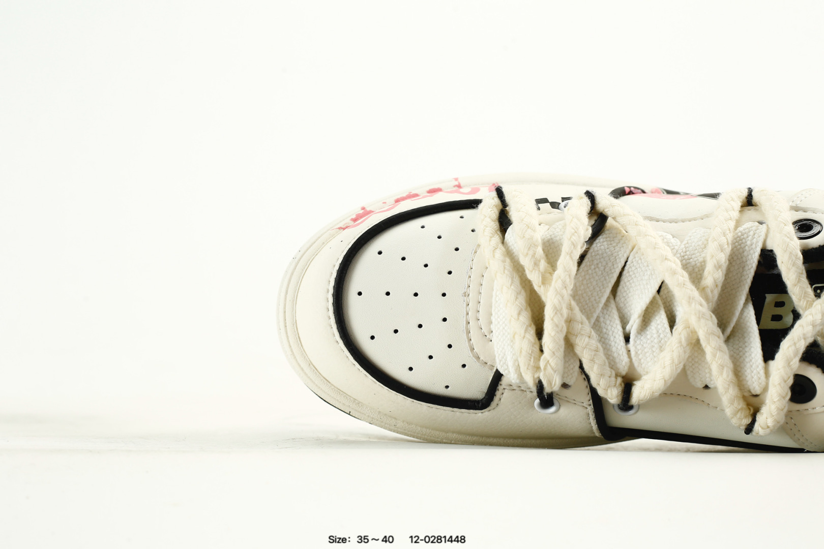 MLB Chunky Liner DIY Sneaker White/Pink