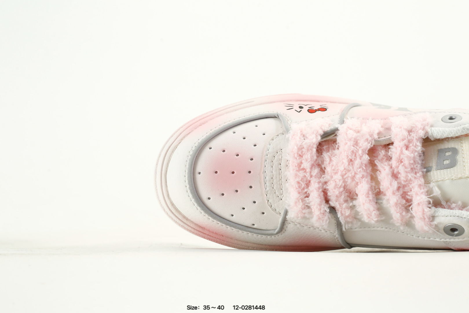 MLB Chunky Liner PU Sneaker White Pink